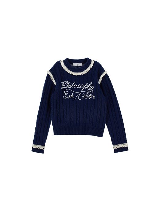 Maglia, bambina, logata. PHILOSOPHY | I9H612 8716056S